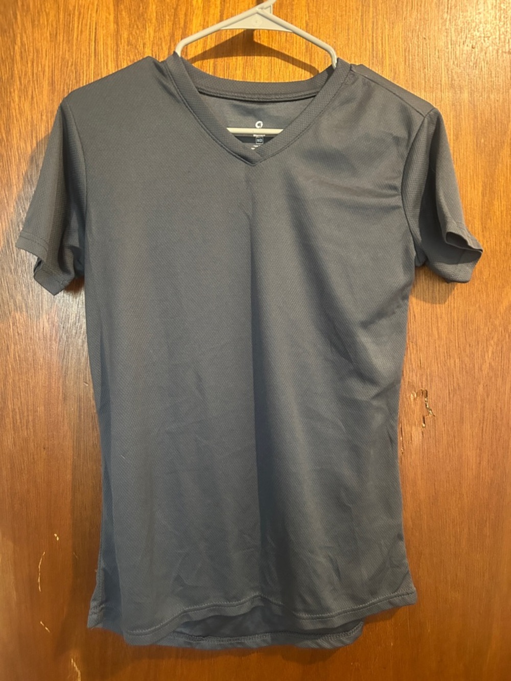 Women’s V-Neck Athletic Tee - Gray